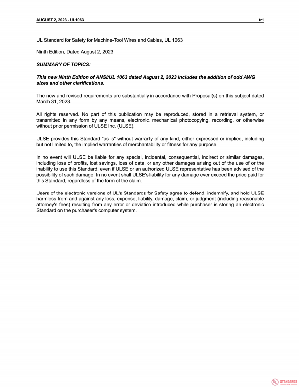 UL 1063 PDF UL 1063 PDF